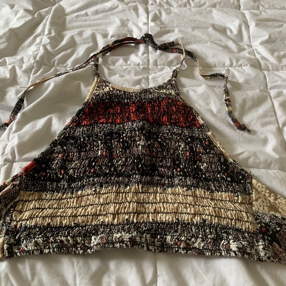NWOT Never worn Scarf style halter top, stretchy, Exote, Small (Xs-Sm) - Picture 3 of 4